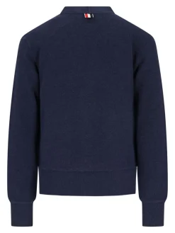 Cardigan In Lana Seta E Cashmere