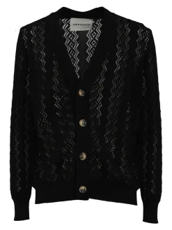 Cardigan in maglia di cotone