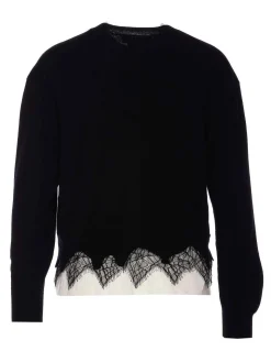 Cardigan in pizzo di ragnatela