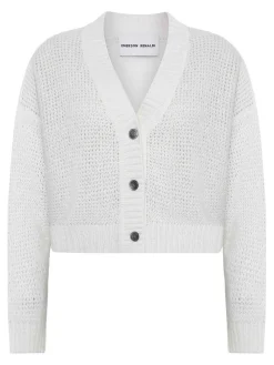 Cardigan oversize ritagliato