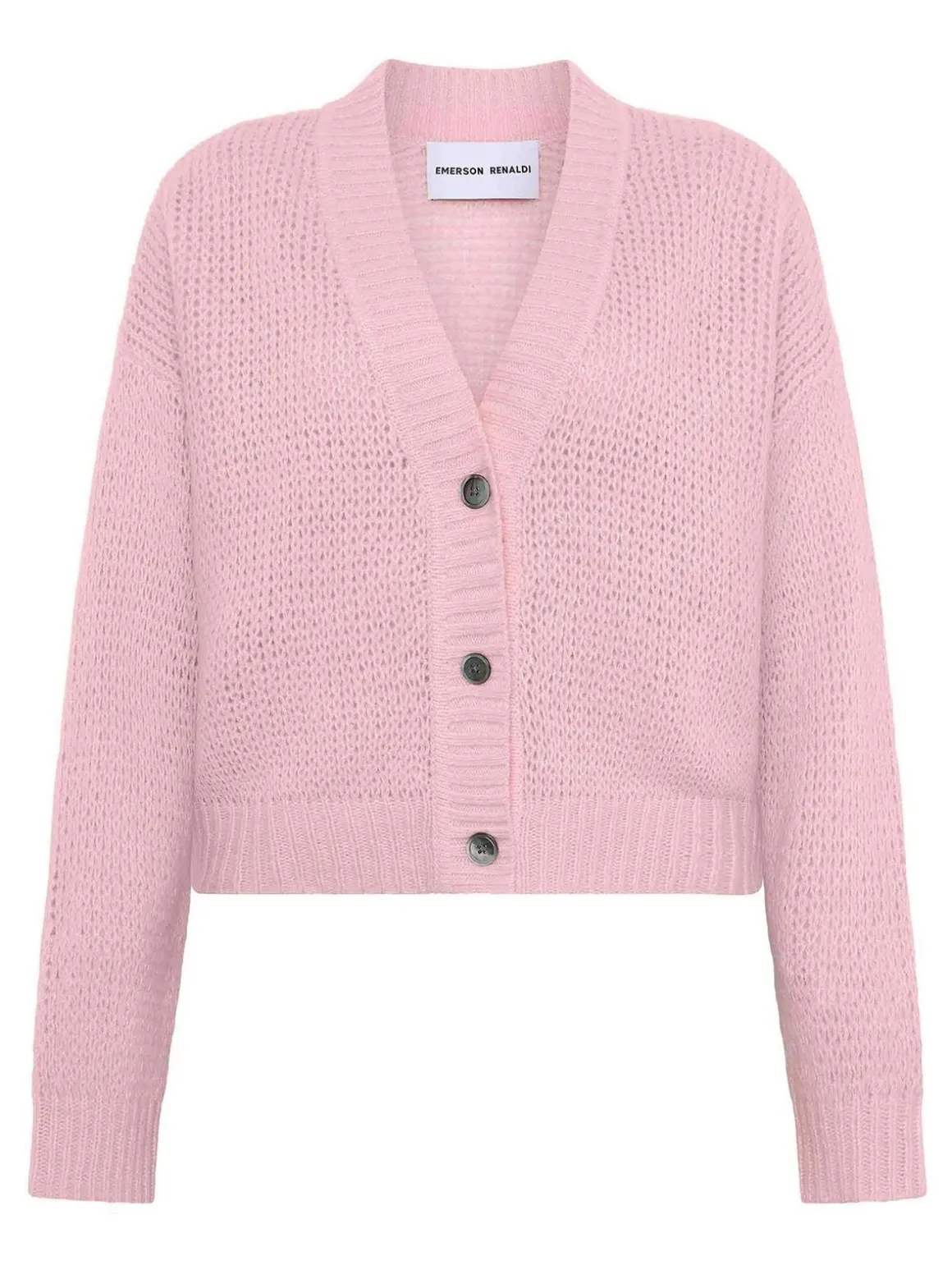 Cardigan oversize ritagliato