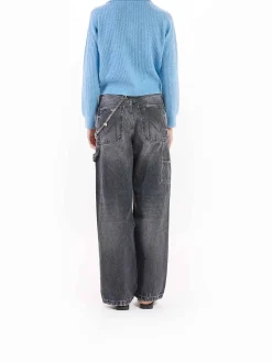 Cardigan per fascino a maglia via cavo