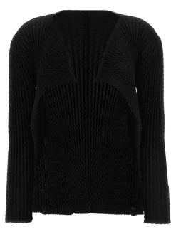 Cardigan spugnoso