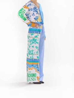 Cardigan Stampa Foulard