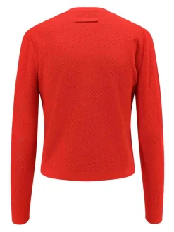 Cardigan T Monogram Jacquard in Misto Viscosa
