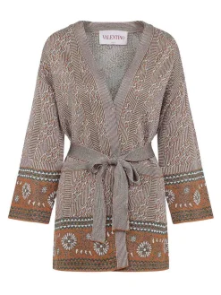 Cardigan viscoso
