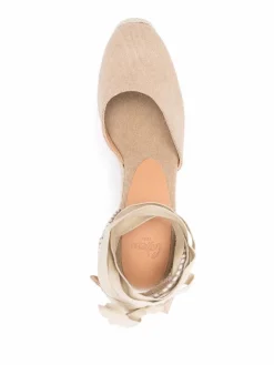 Carina Raffia Wedge Espadrilles