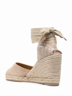 Carina Raffia Wedge Espadrilles
