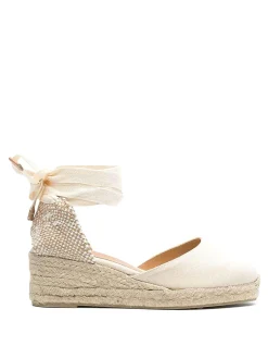 Carina Raffia Wedge Espadrilles