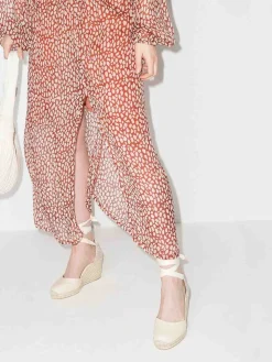 Carina Raffia Wedge Espadrilles