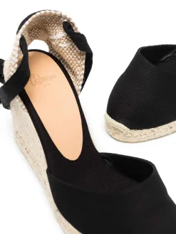 Carina Raffia Wedge Espadrilles
