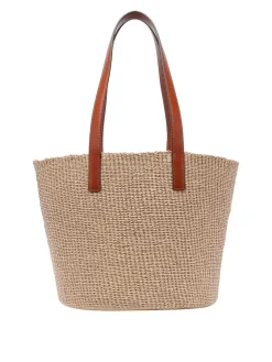 Cestino della medaglia del cavallo beige