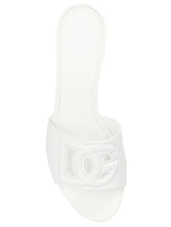 Ciabatte con tacco Bianco