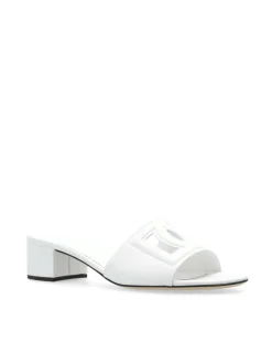 Ciabatte con tacco Bianco