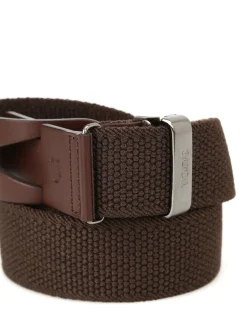 Cintura Greca in canvas marrone