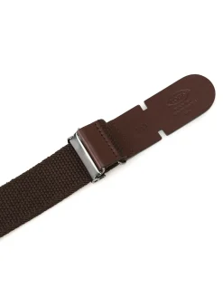 Cintura Greca in canvas marrone