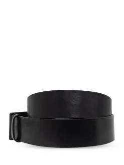 Cintura in pelle nera