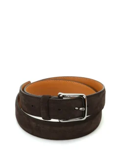 Cintura in pelle scamosciata