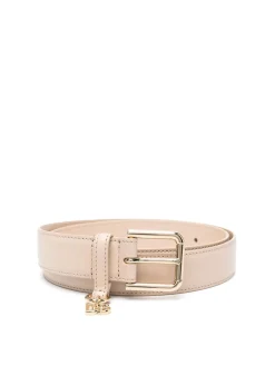 Cintura logata beige cipria