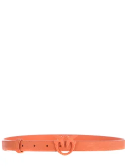 Cintura pinkolove berry in pelle