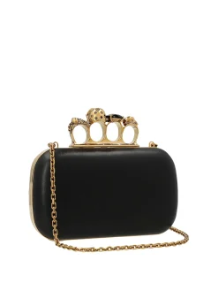 Clutch con teschio e anelli