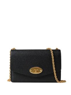 Clutch Darley S in pelle a grana stampata