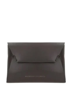 Clutch duo in pelle