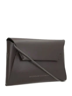 Clutch duo in pelle