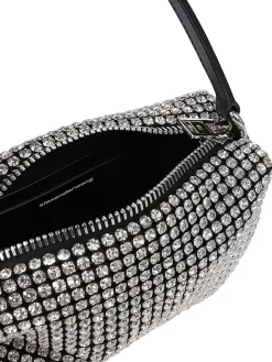 Clutch Heiress media con strass