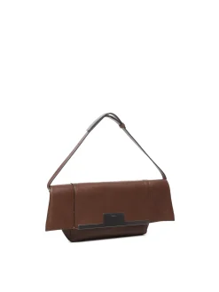 Clutch in Marrone