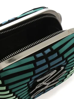 Clutch K/Autograph Minaudiere Whip verde