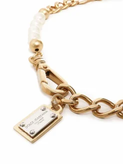 Collana a rete perla