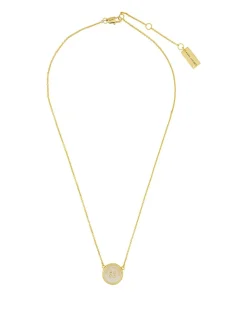 Collana con ciondolo a bottone