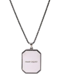 Collana con placca logo