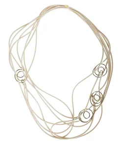 Collana multistrand lunga