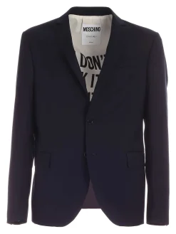 Completo monopetto blu