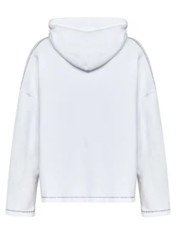 Con cappuccio bianco