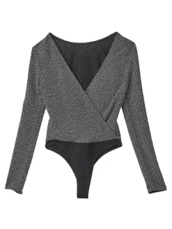 Corpo di Rinesthone di Jersey