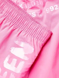 Costume con stampa logo e fascia elastica