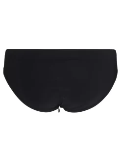 Costume da bagno slip nero con logo