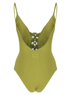 Costume intero con treccia