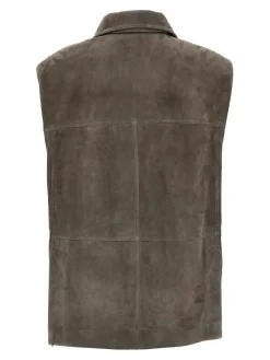 Couture Suede Vest