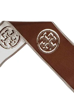 Cravatta a nastro logo cravatta medaglione