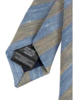Cravatta Uomo Righe Fiammate 8Cm
