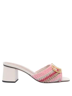 Crochet Vlogo Signature Slide Sandals