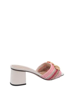 Crochet Vlogo Signature Slide Sandals