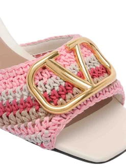 Crochet Vlogo Signature Slide Sandals