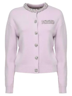 Crystal Trim Cardigan