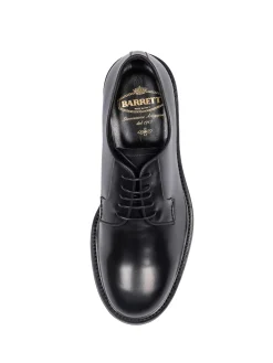 Derby Nero In Pelle Liscia