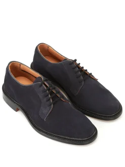 Derby Robert in camoscio navy